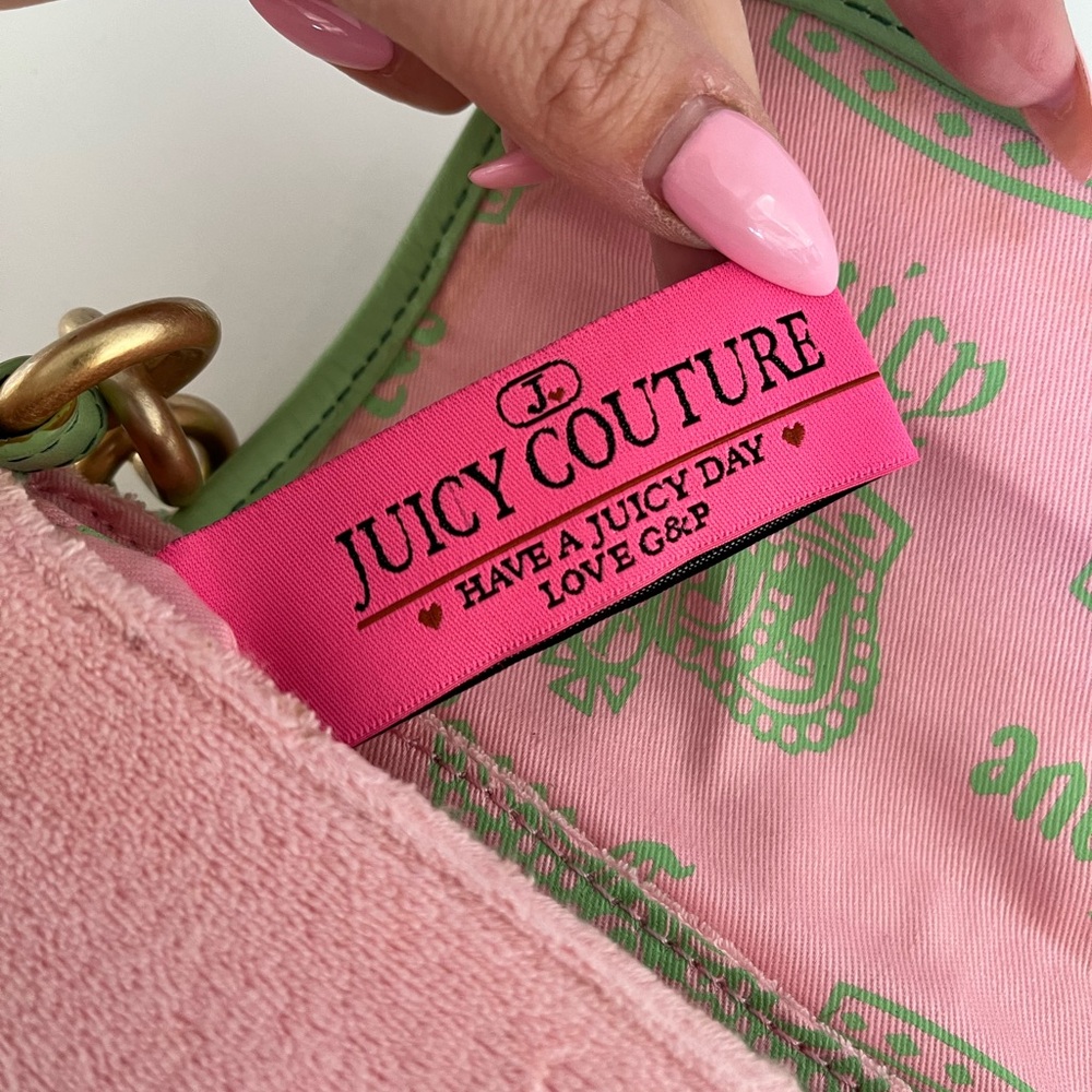 Auth Y2K JUICY COUTURE Terry Cloth Bag - Picture 14 of 15
